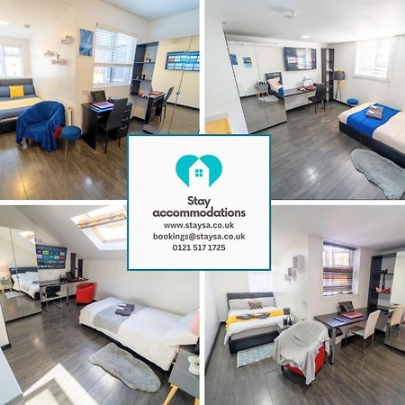 Staysa Equipped Studios Near Qe And Uob In Guesthouse Close To The City! Бирмингем Экстерьер фото